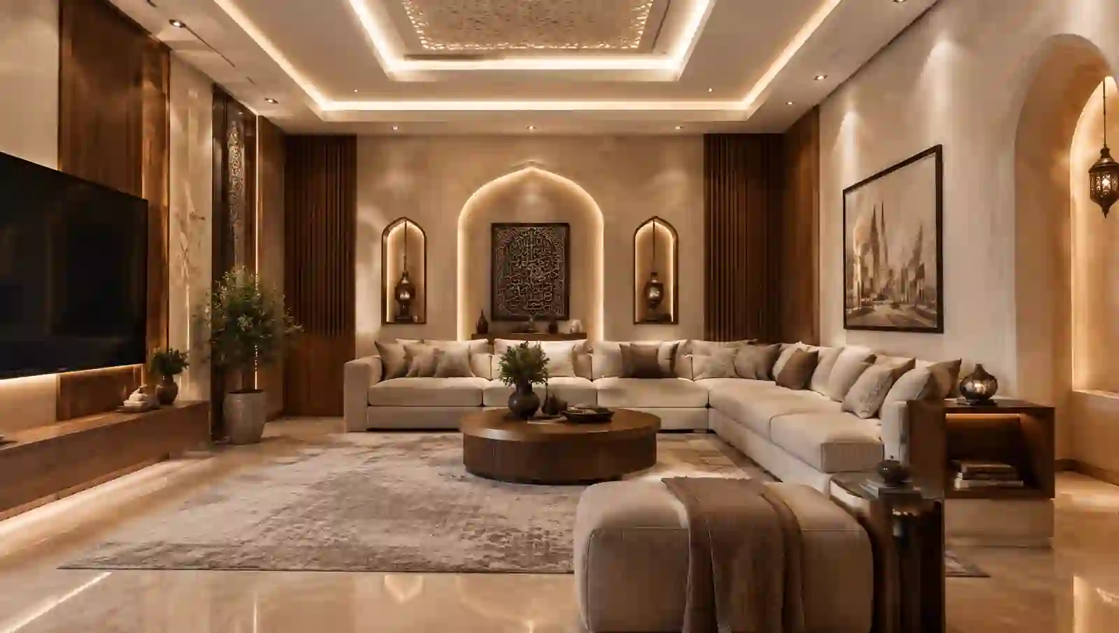 ديكور داخلي فاخر